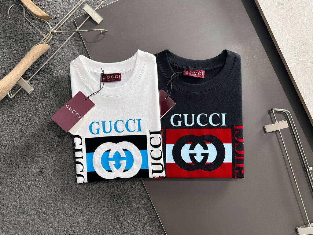 Fashionable printed short sleeves