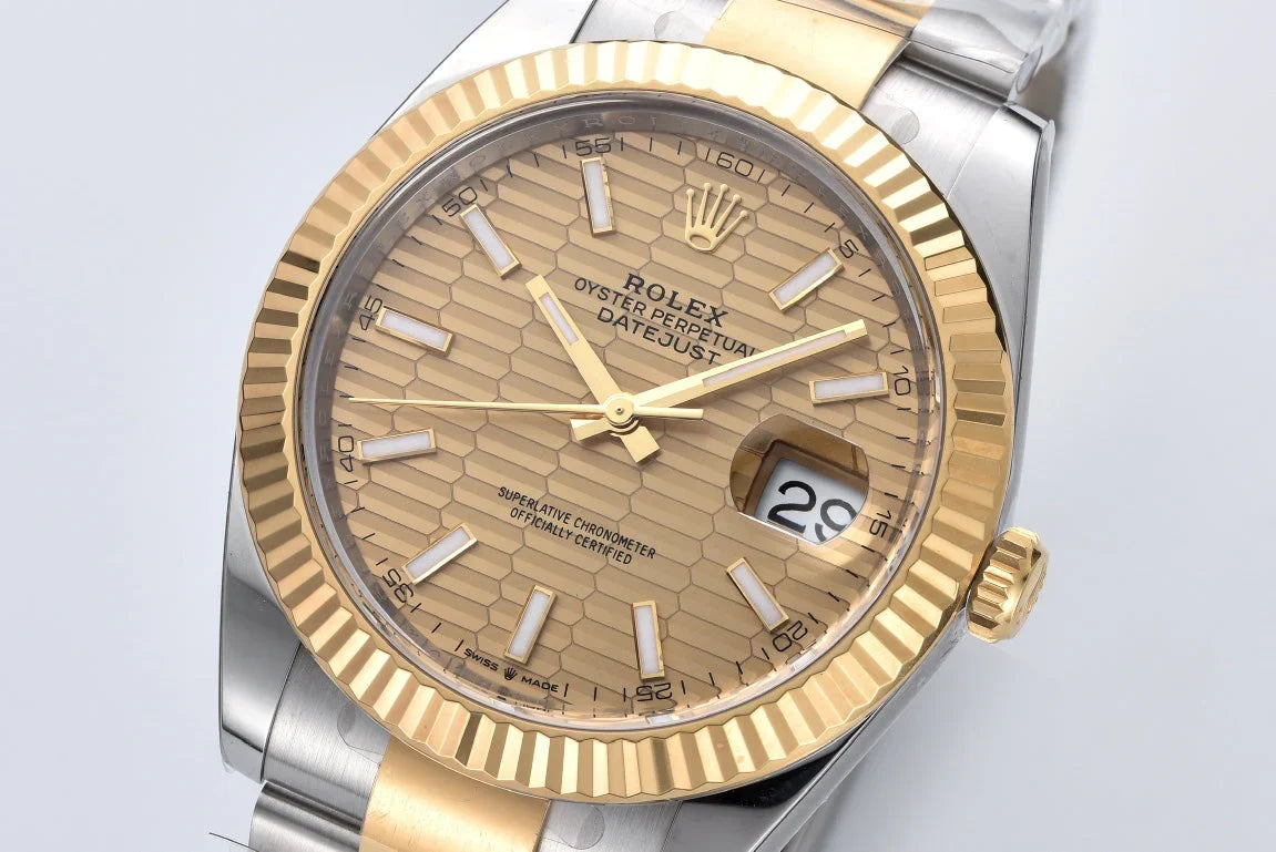 C-Factory - Yellow Wave - Silver 904L Steel- Automatic - 41mm