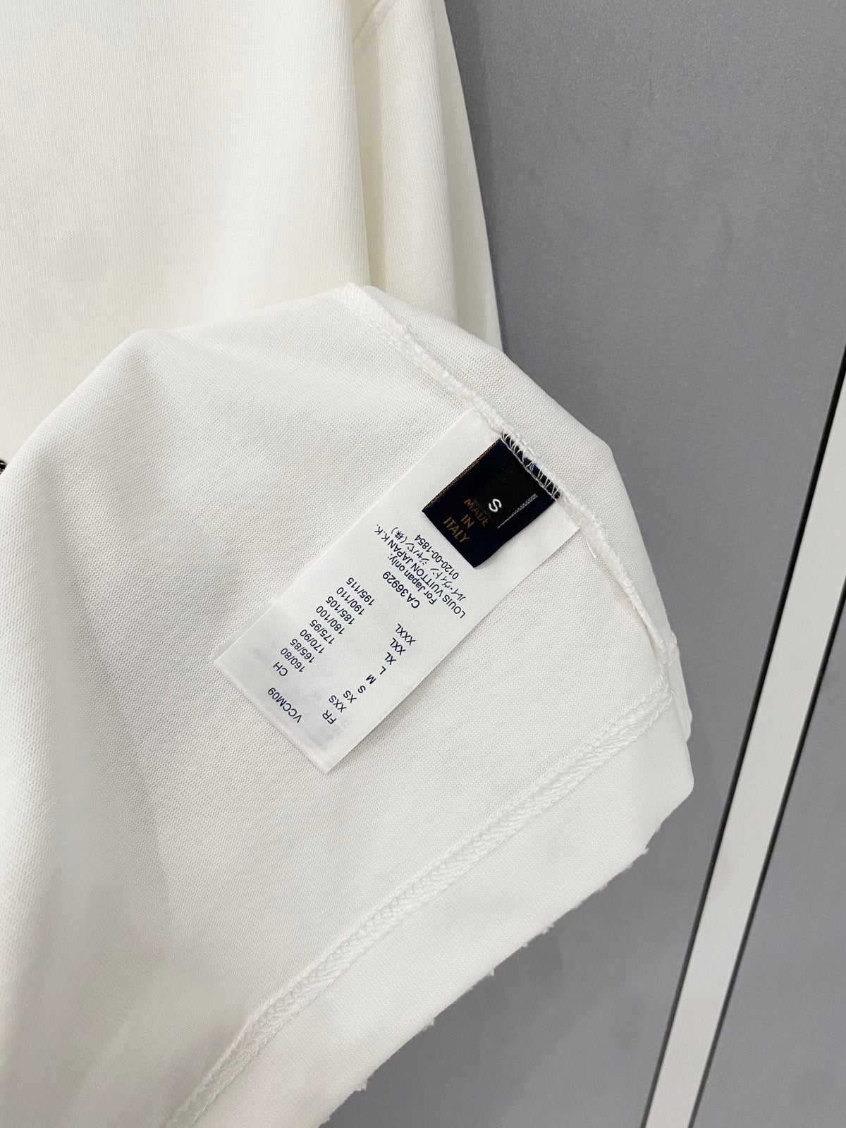 Classic letter printed pure cotton T-shirt -014