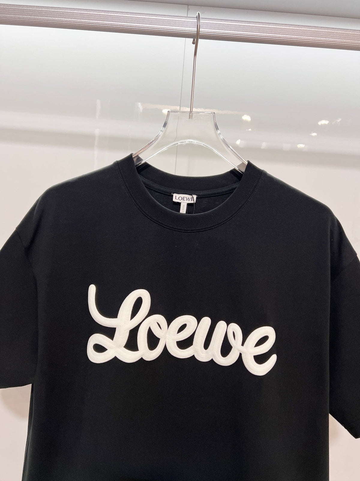 New foam letter short  shirt