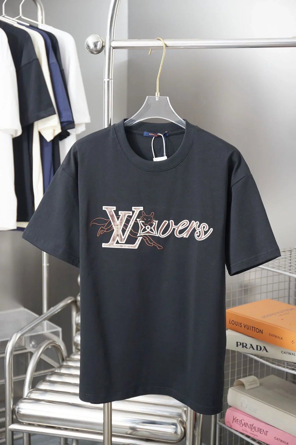 Classic Embroidered Letter T-Shirt
