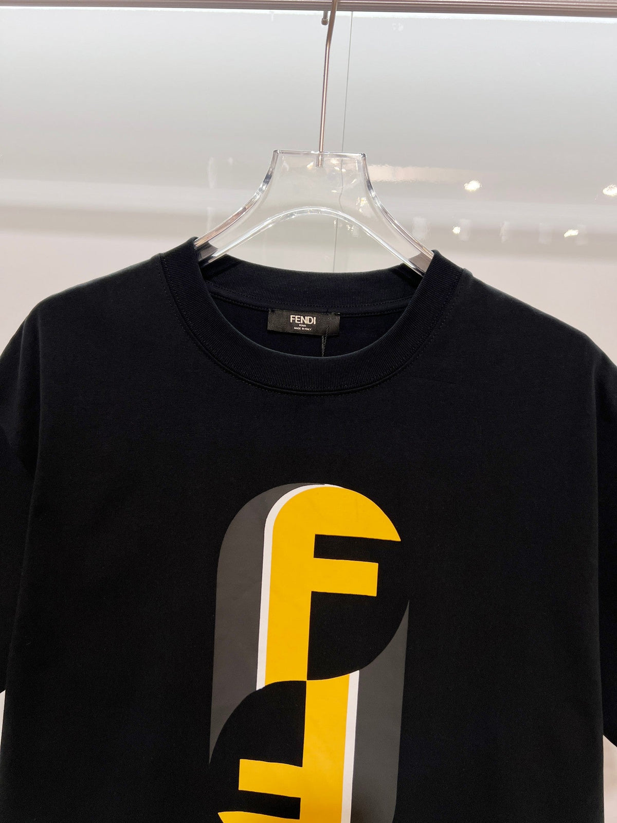 New digital printed letter short sleeves