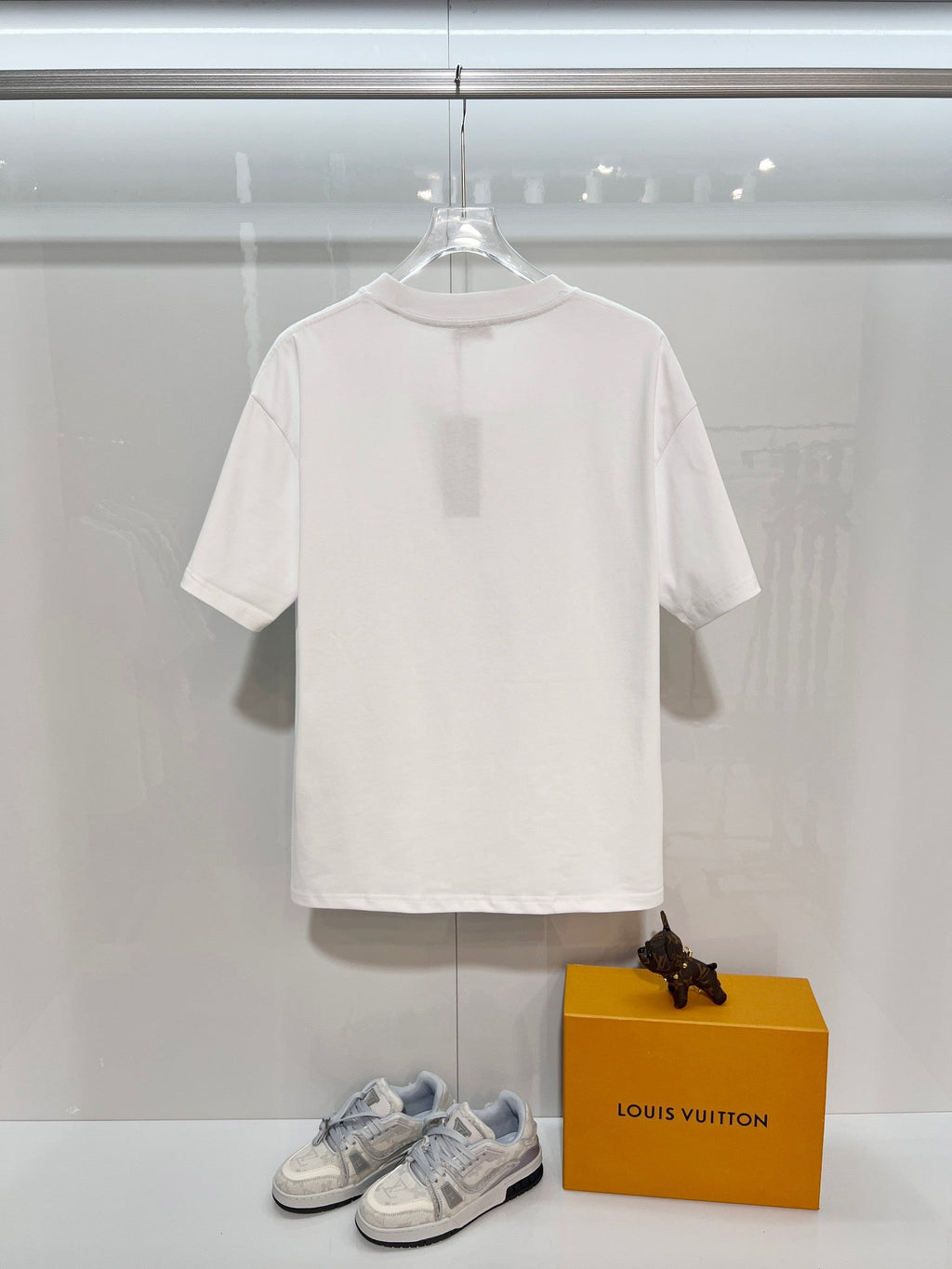 New slogan embroidered logo short sleeved shirt