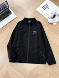 Windproof soft shell jacket