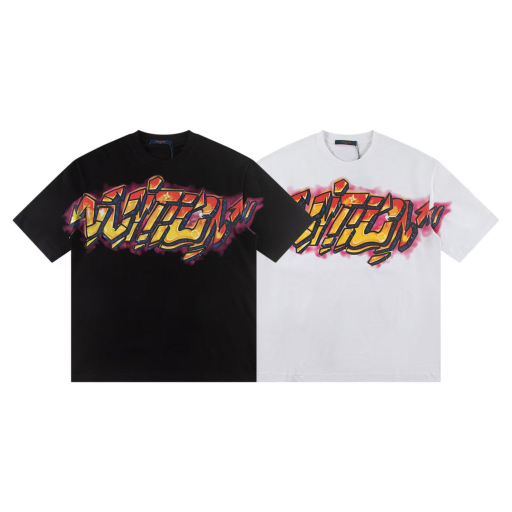 New printed short sleeved T-shirt