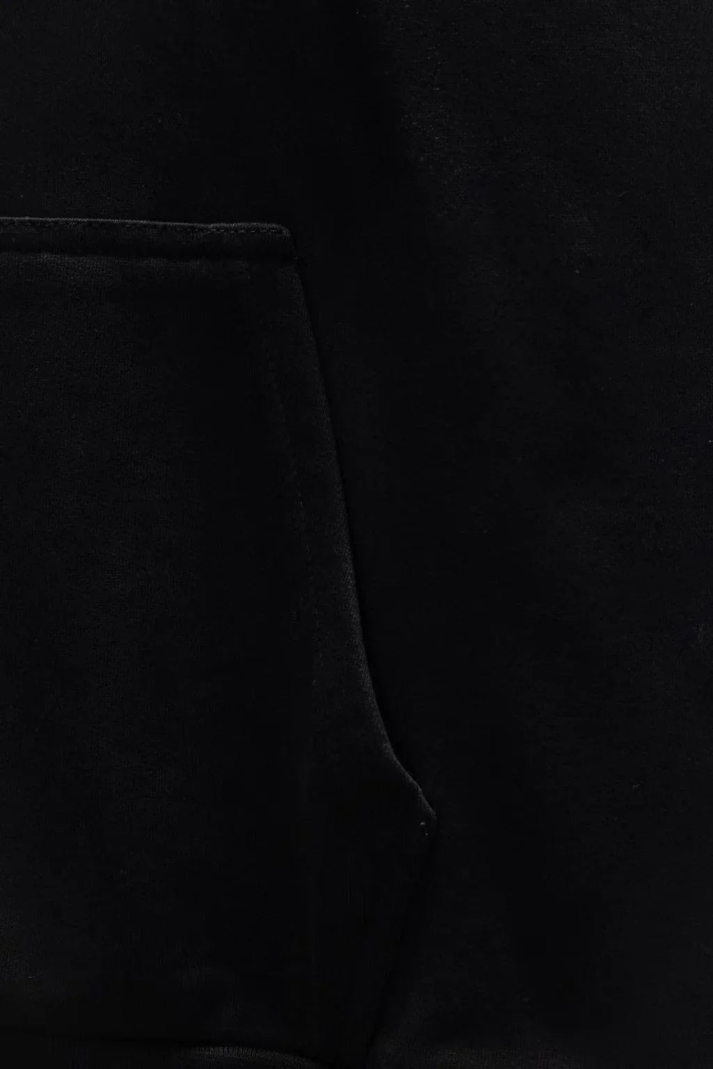 New open chest embroidered hooded sweatshirt