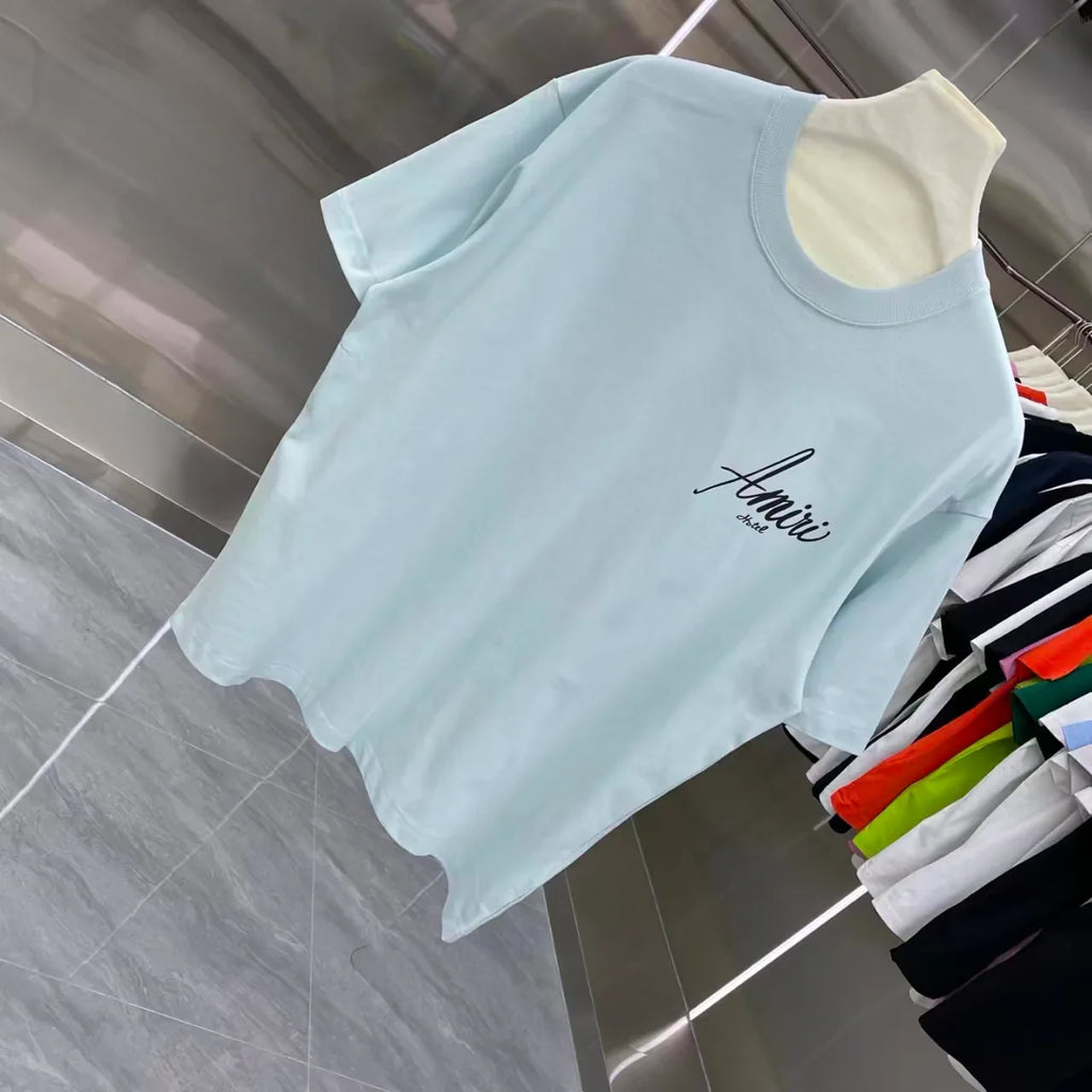 Printed short sleeved T-shirt