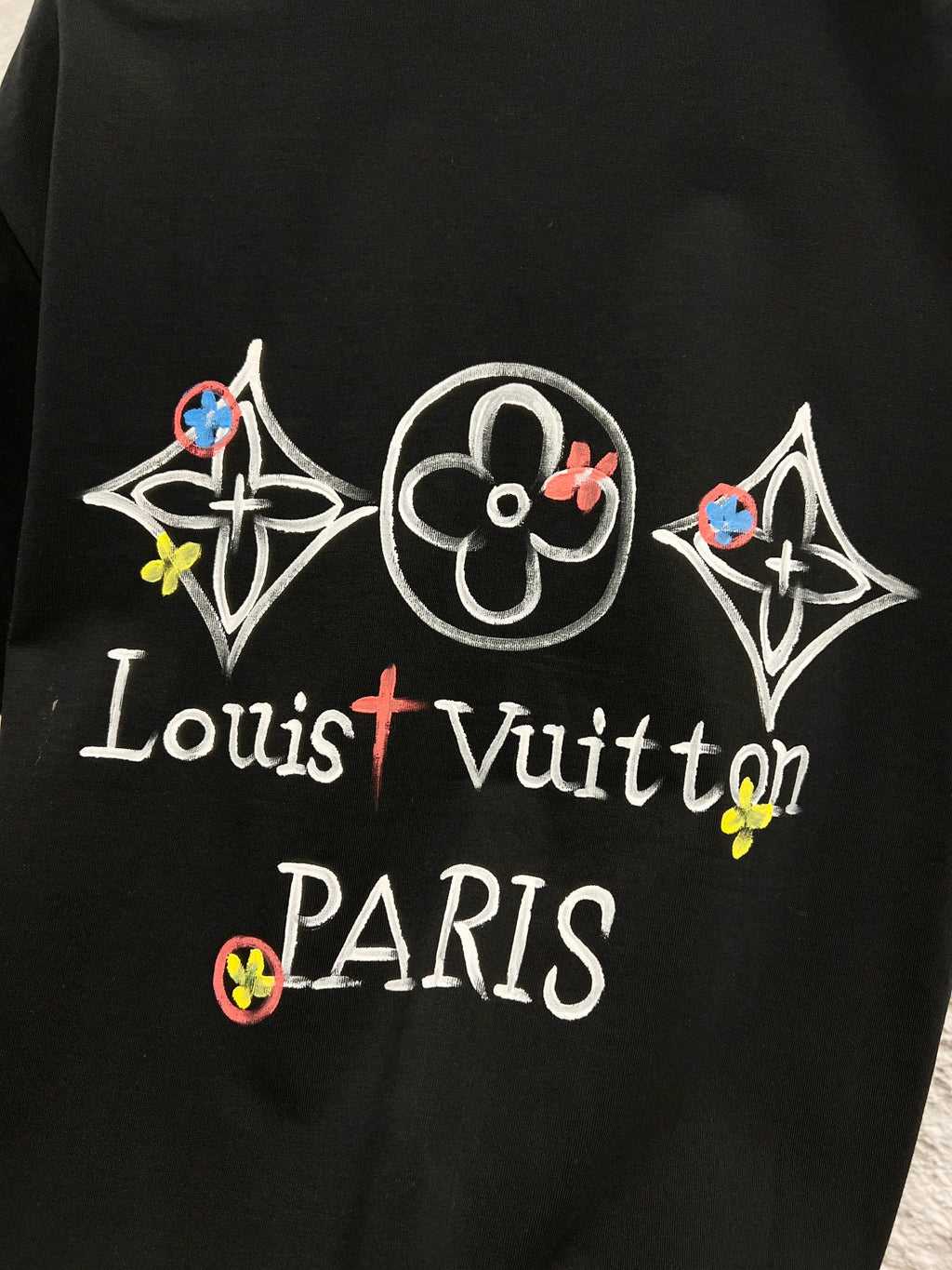 Loose hand drawn T-shirt -9