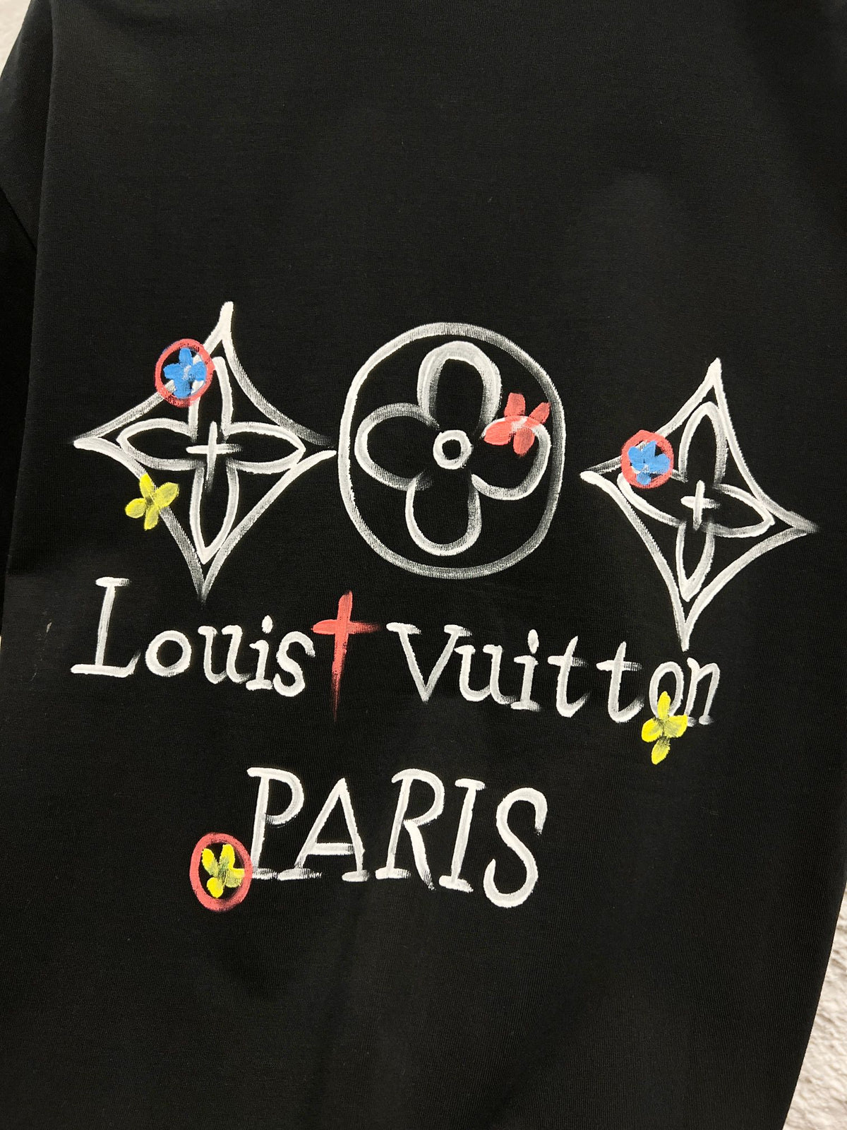 Loose hand drawn T-shirt -9