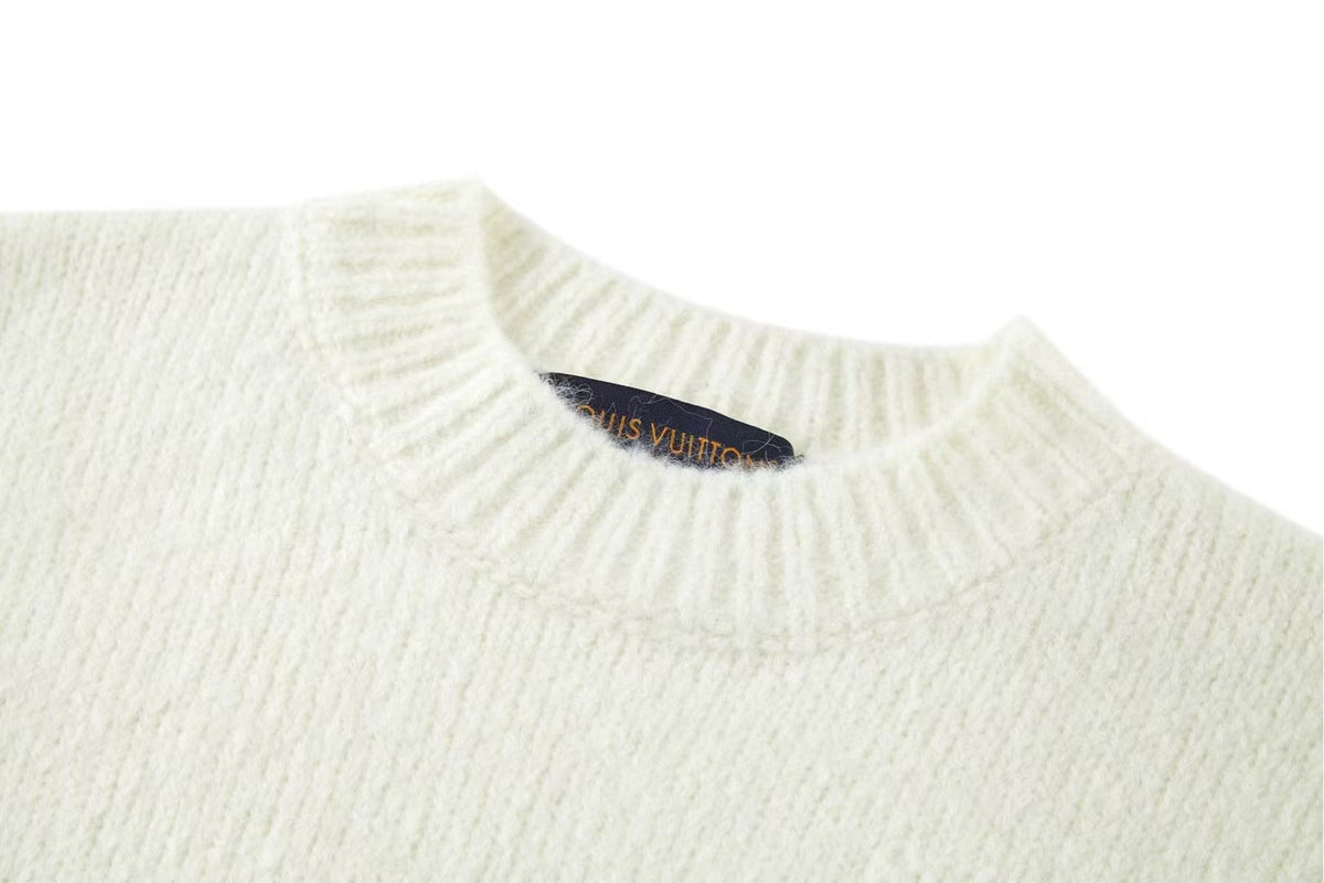 Mirror Logo Inlaid Sweater