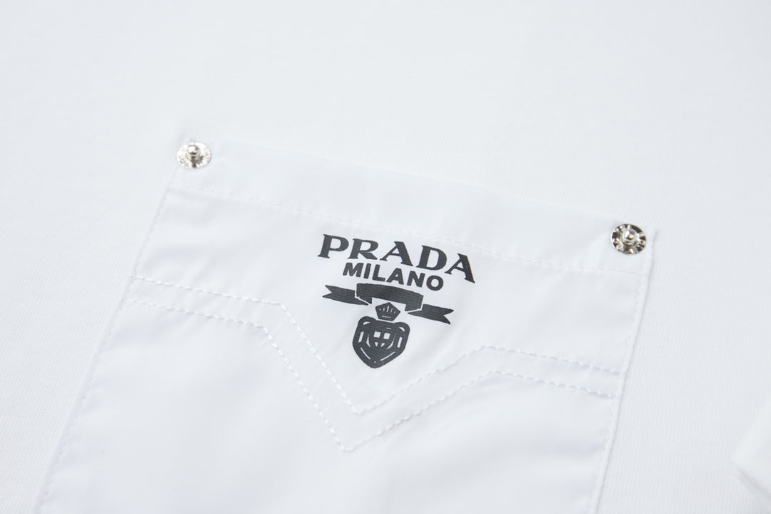 Early Spring New Pocket Printed T-shirt
