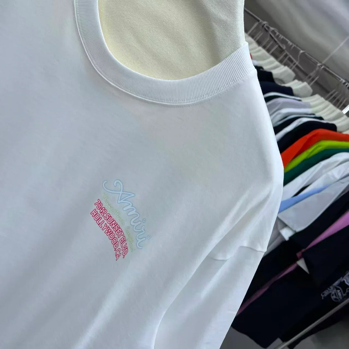 New printed short sleeved T-shirt