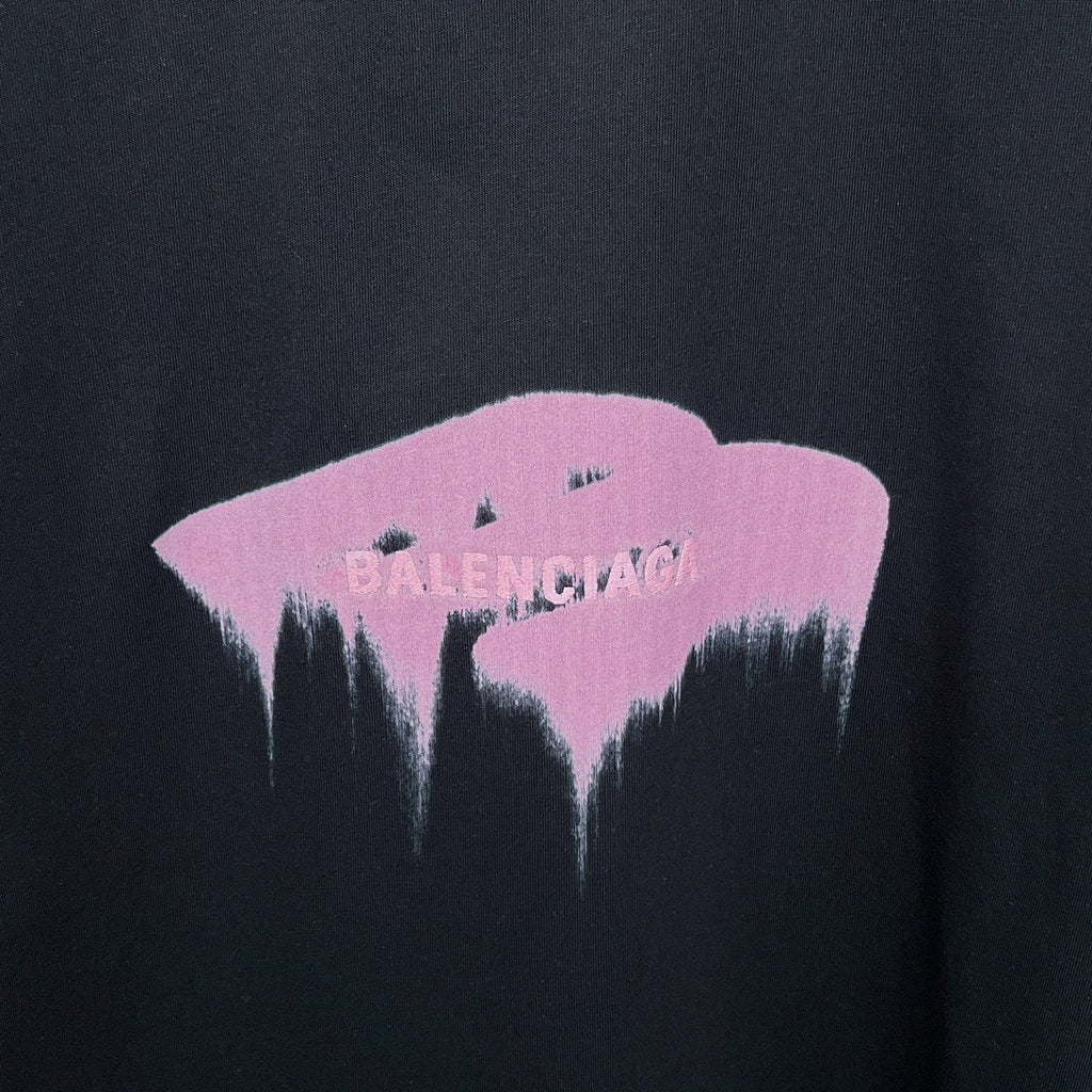 3M printed short sleeved T-shirt with letter embroidery