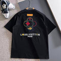 Colorful Floral Embroidery T-Shirt