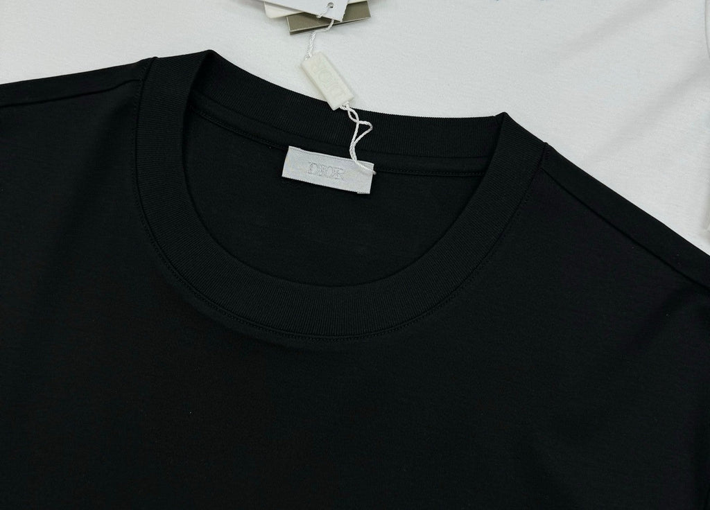 Brand letter graphic painted hot stamping printed T-shirt