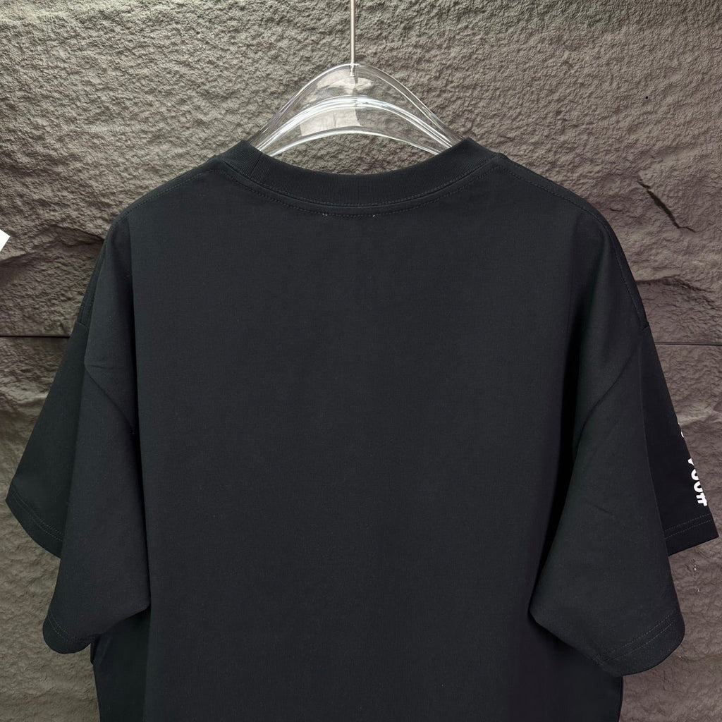 New large letter printed logo couple's short sleeved T-shirt