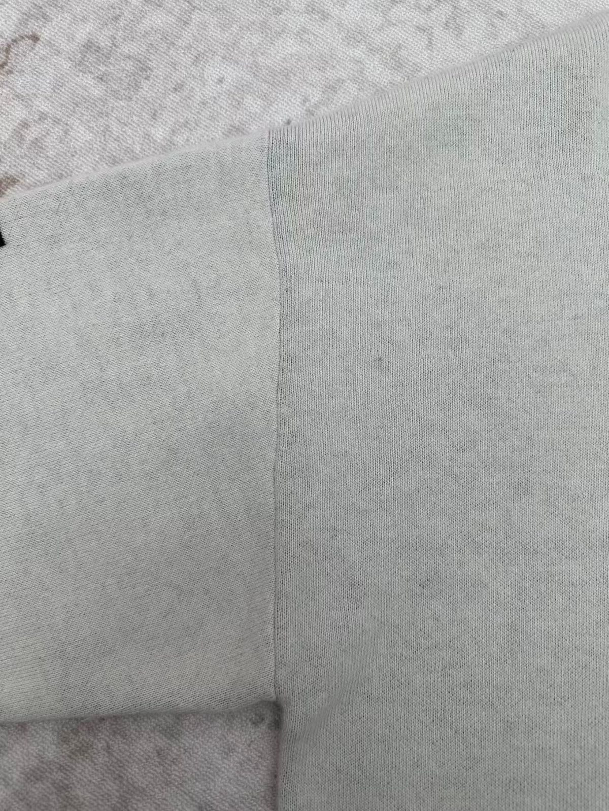 Embroidered jacquard sweater