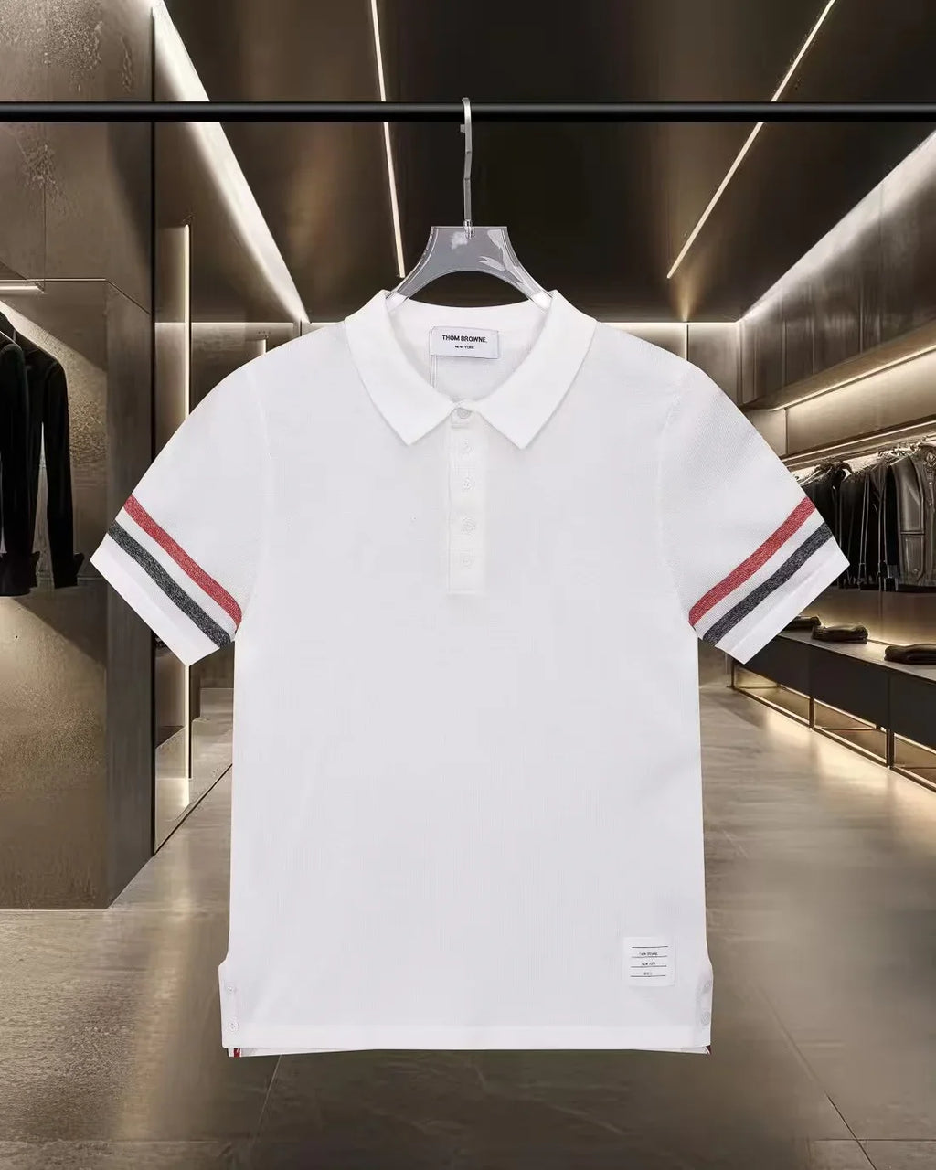 New Knitted Short Sleeve Polo Shirt