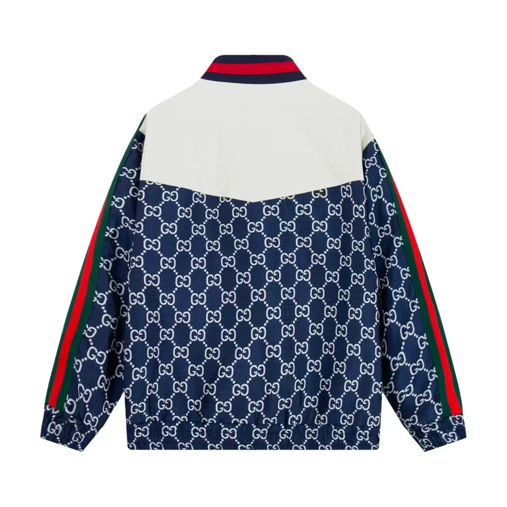 New splicing hooded jacket