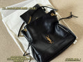 Triangular drawstring tote bag