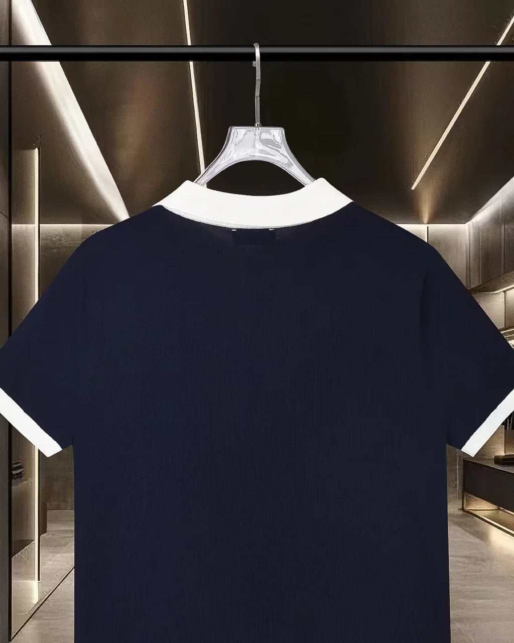 New Knitted Short Sleeve Polo Shirt