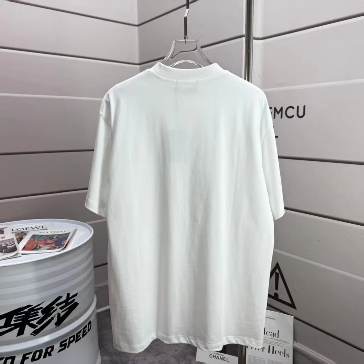 New hot stamping printed T-shirt