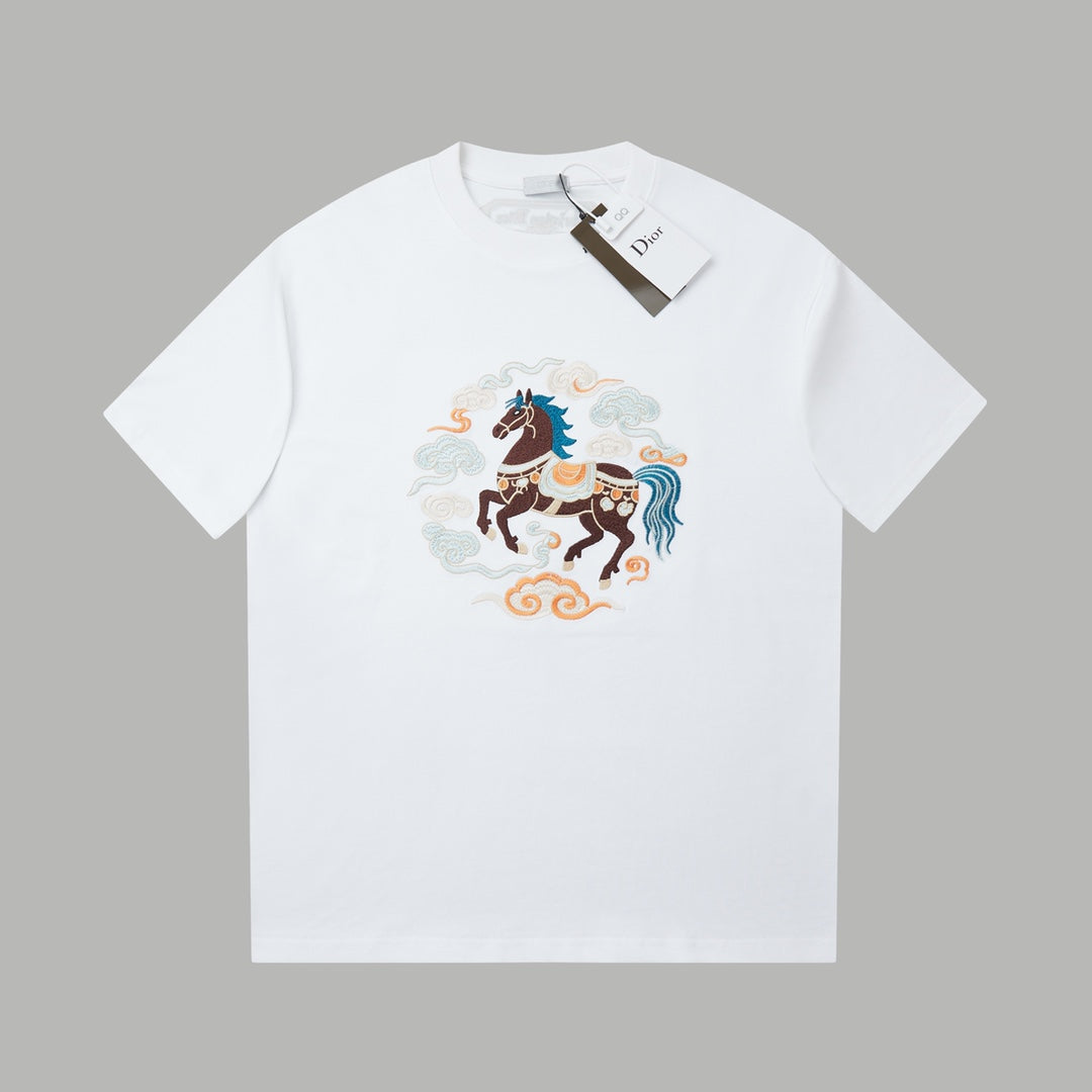 Early Spring Year of the Horse Limited Edition Embroidered T-shirt