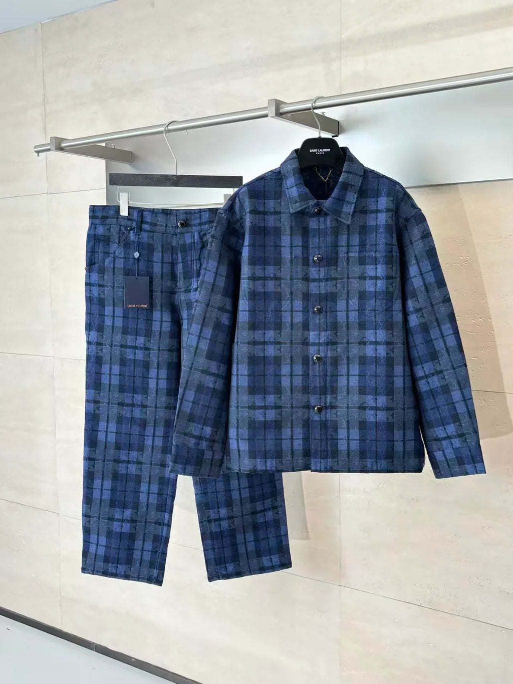 New plaid jacquard jacket