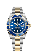 BLUE DIAL Watch - Silver Gold-Automatic - 41mm