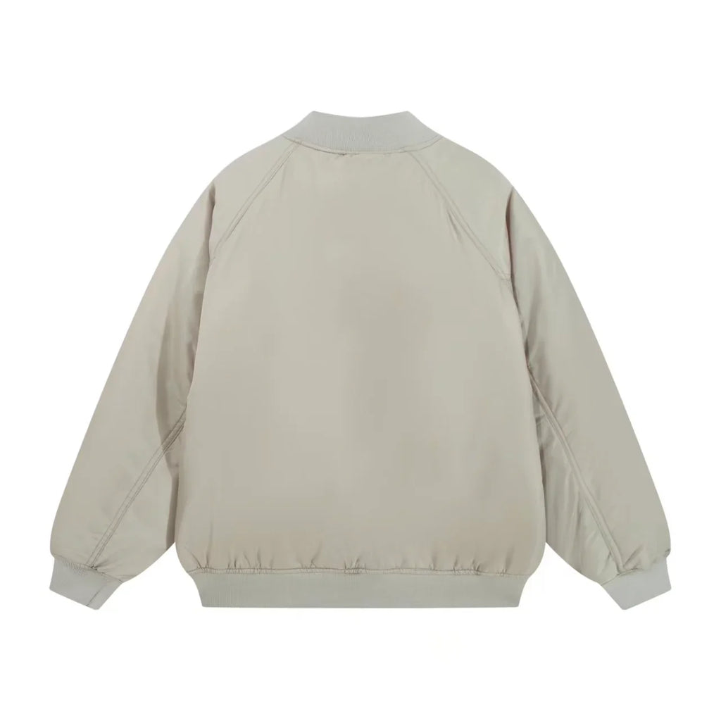 New offset letter coat cotton jacke