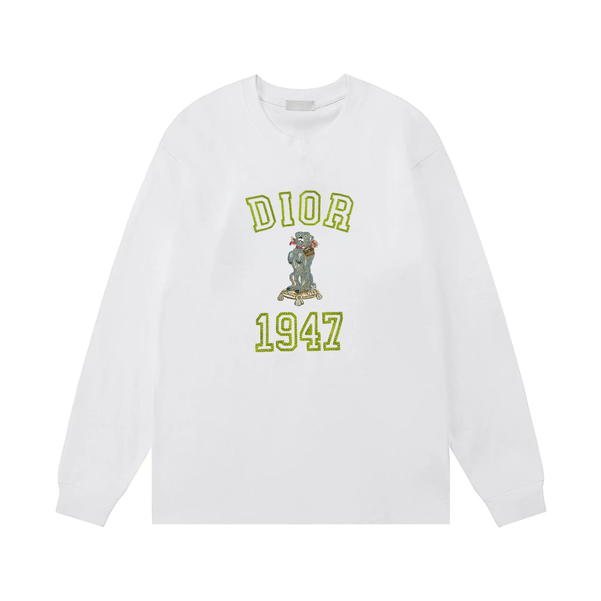 Cross stitch letter logo, unisex long sleeved design