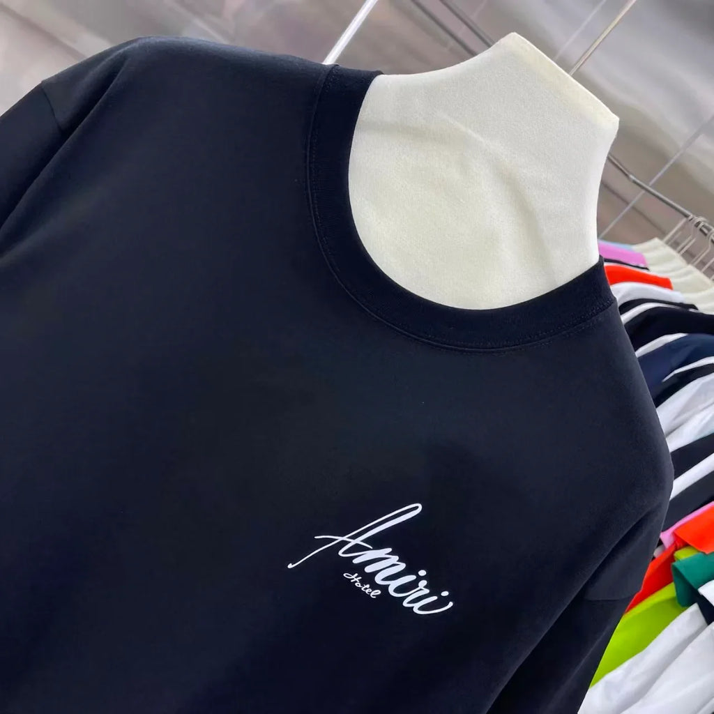 Printed short sleeved T-shirt