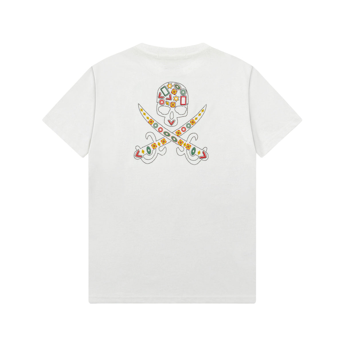 Skull Print T Shirt