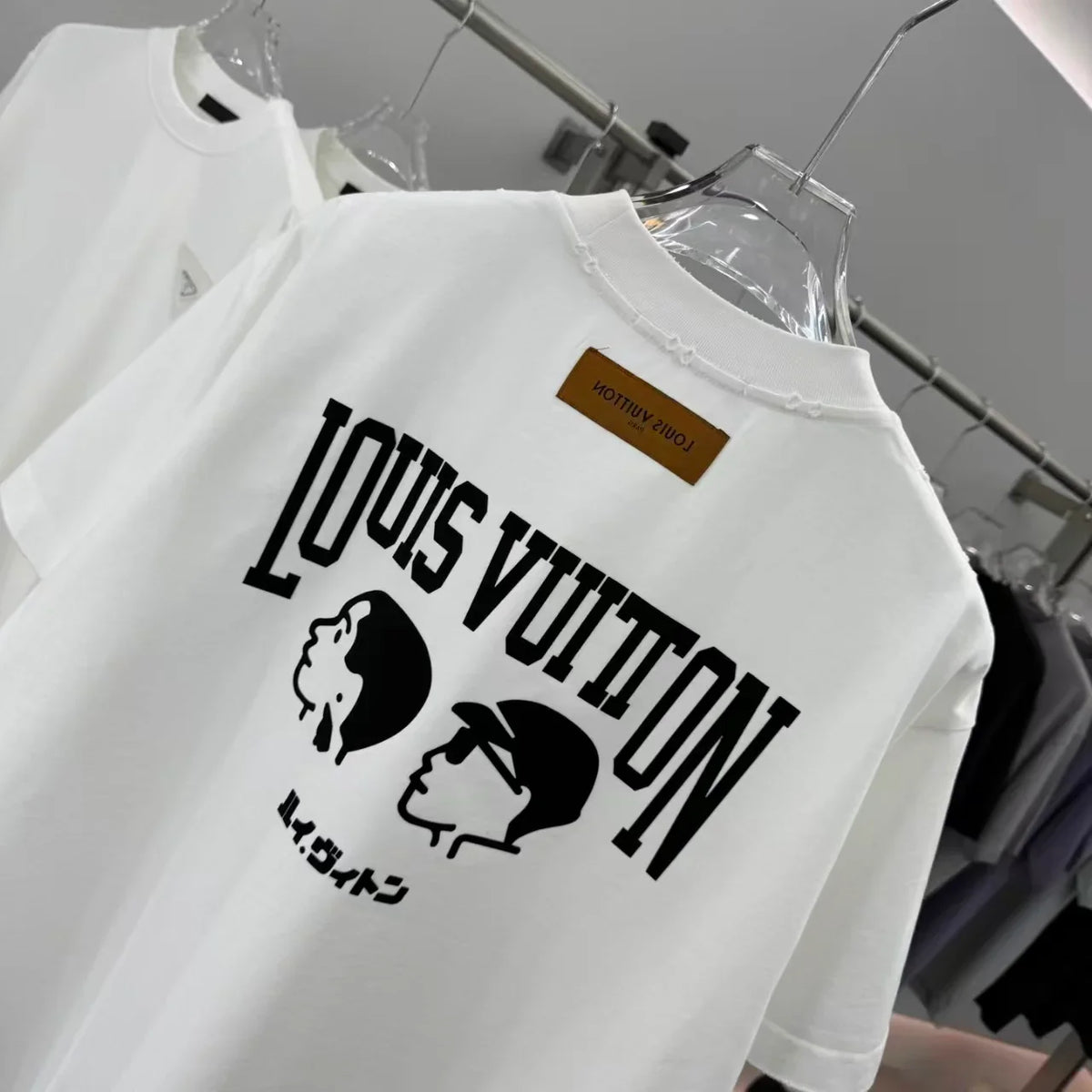 New flocking short sleeved T-shirt