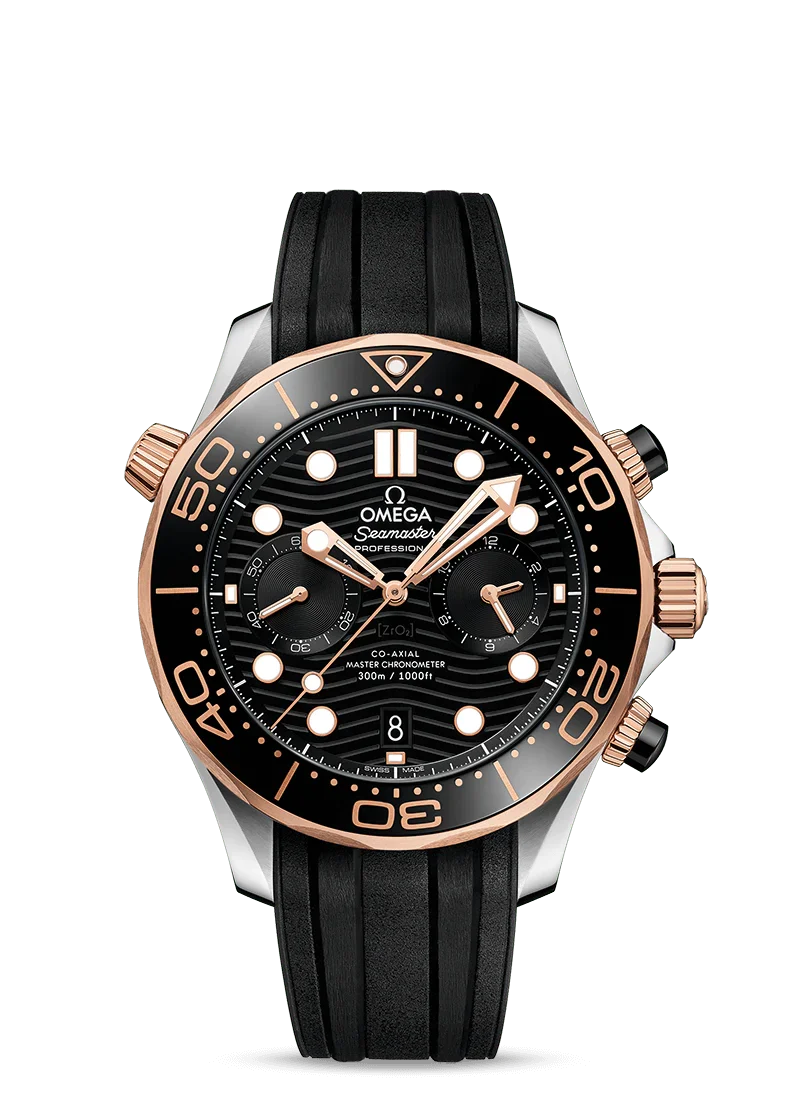 Black Steel Gold - Black Rubber - Quartz - 42mm