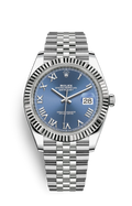 DATE-Steel and white gold- Automatic-41mm Watch