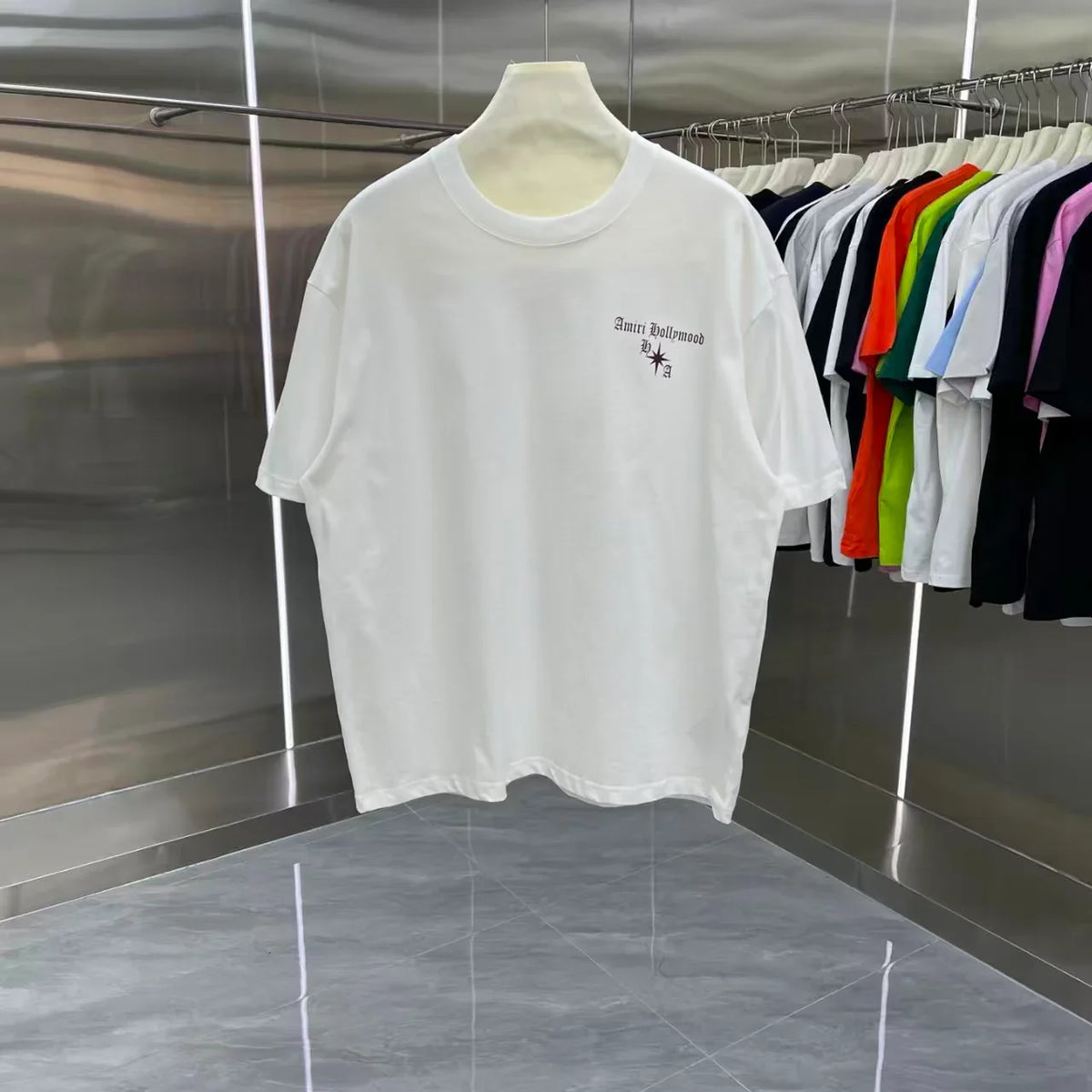New printed short sleeved T-shirt