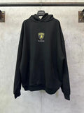 New printed hooded sweatshirt