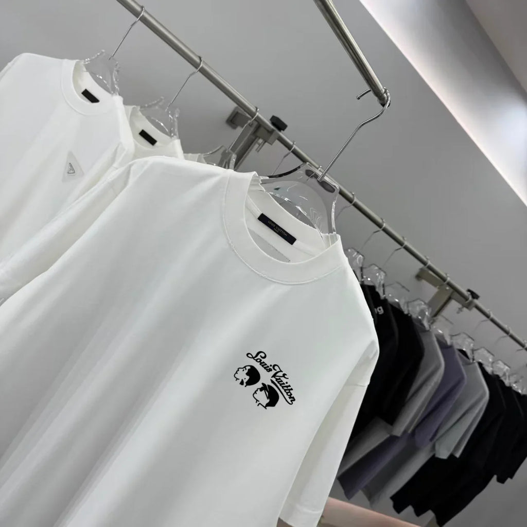 New flocking short sleeved T-shirt