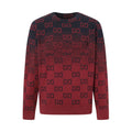 Knitted round neck sweater