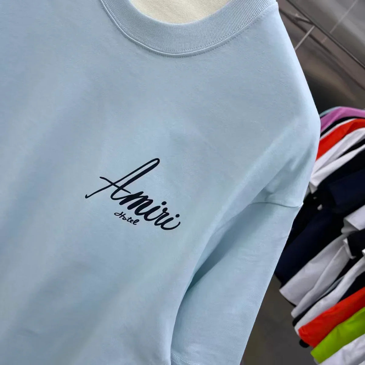 Printed short sleeved T-shirt
