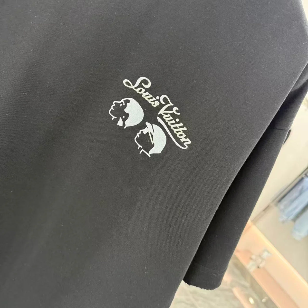 New flocking short sleeved T-shirt