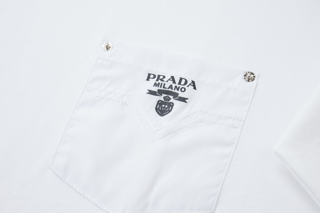 Early Spring New Pocket Printed T-shirt