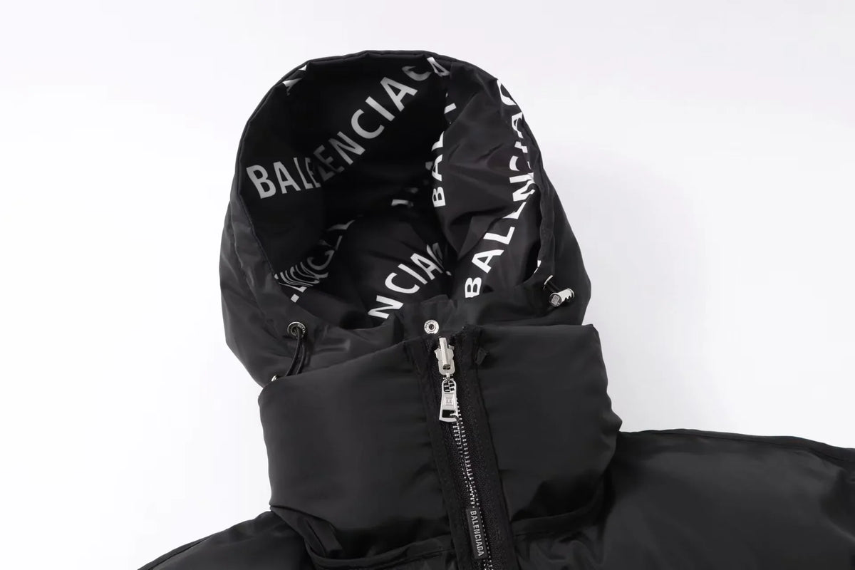 New double-sided printed down and cotton jacket