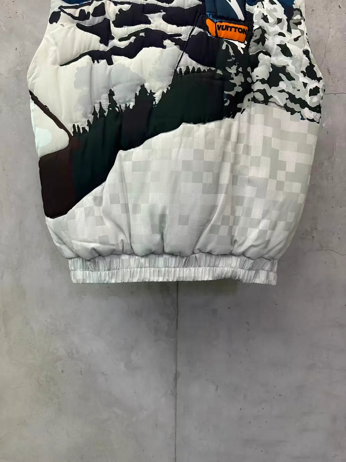 New sleeveless stitch vest jacket