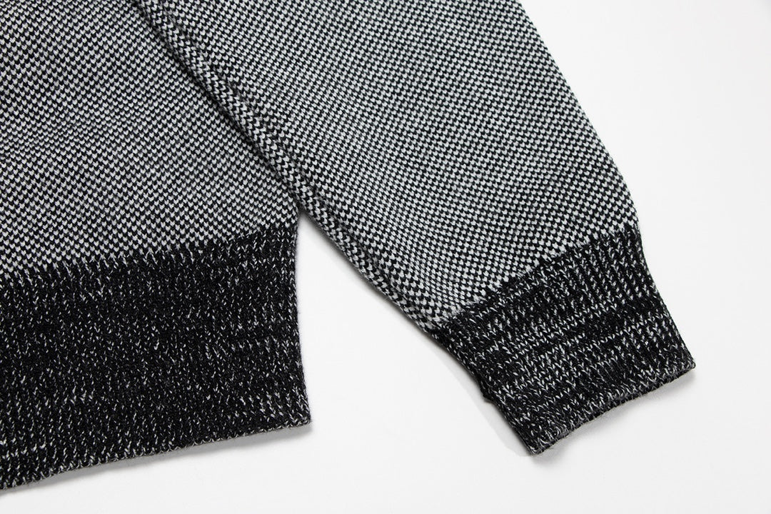 Customized cardigan with heavy craftsmanship
