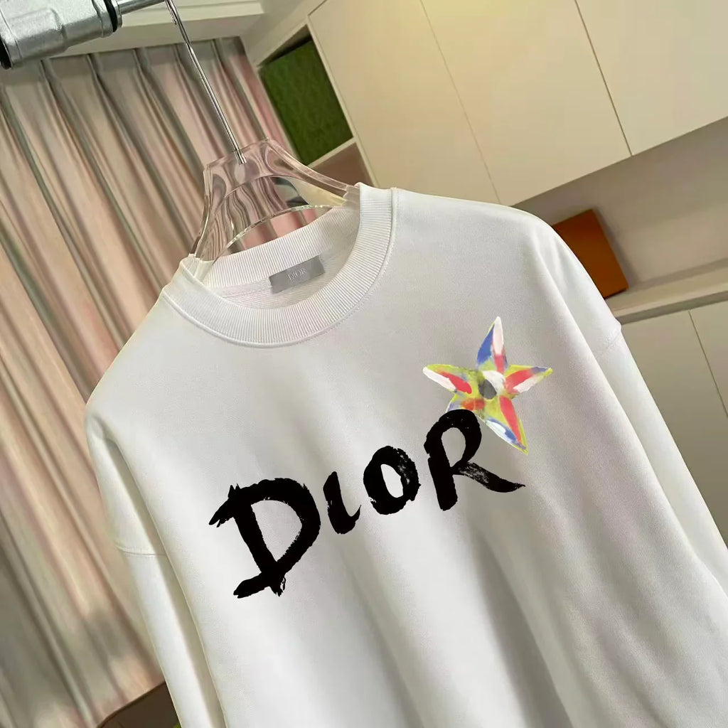 New letter printed hoodie