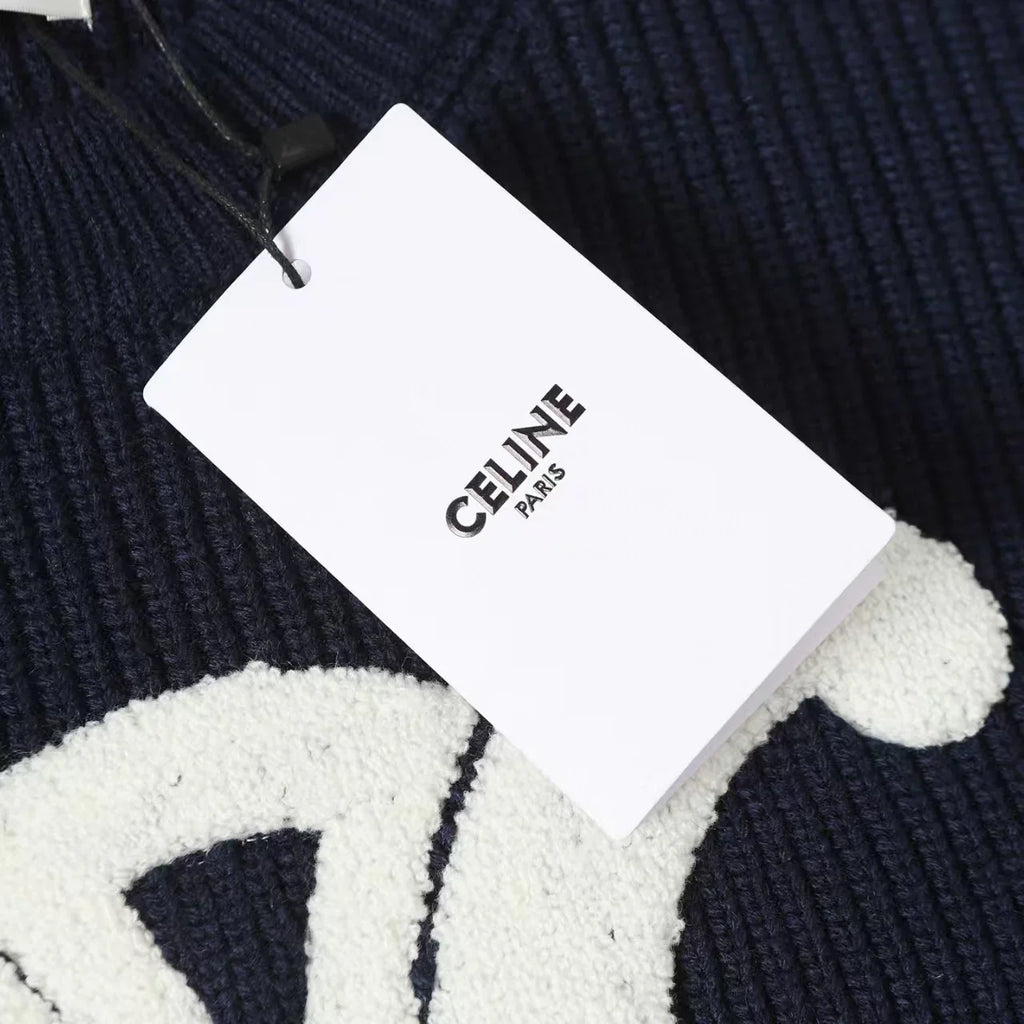 New towel embroidered sweater