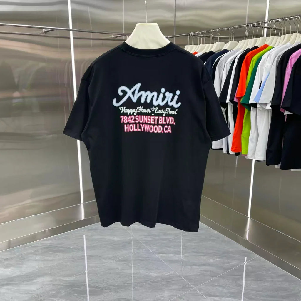 New printed short sleeved T-shirt