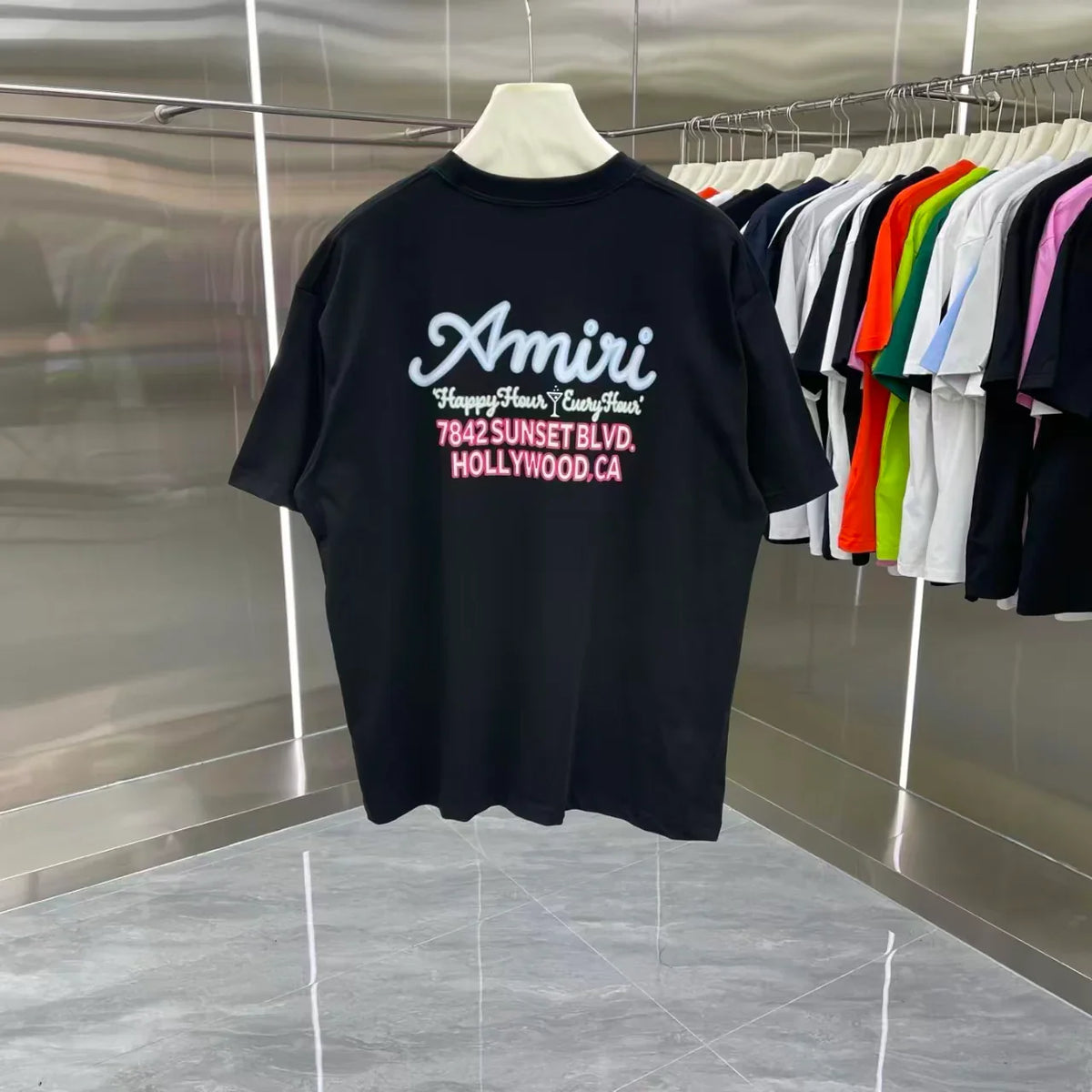 New printed short sleeved T-shirt